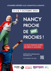 Journée des Aidants "Nancy proche de vos proches" les 3, 4 te 7 octobre 2024