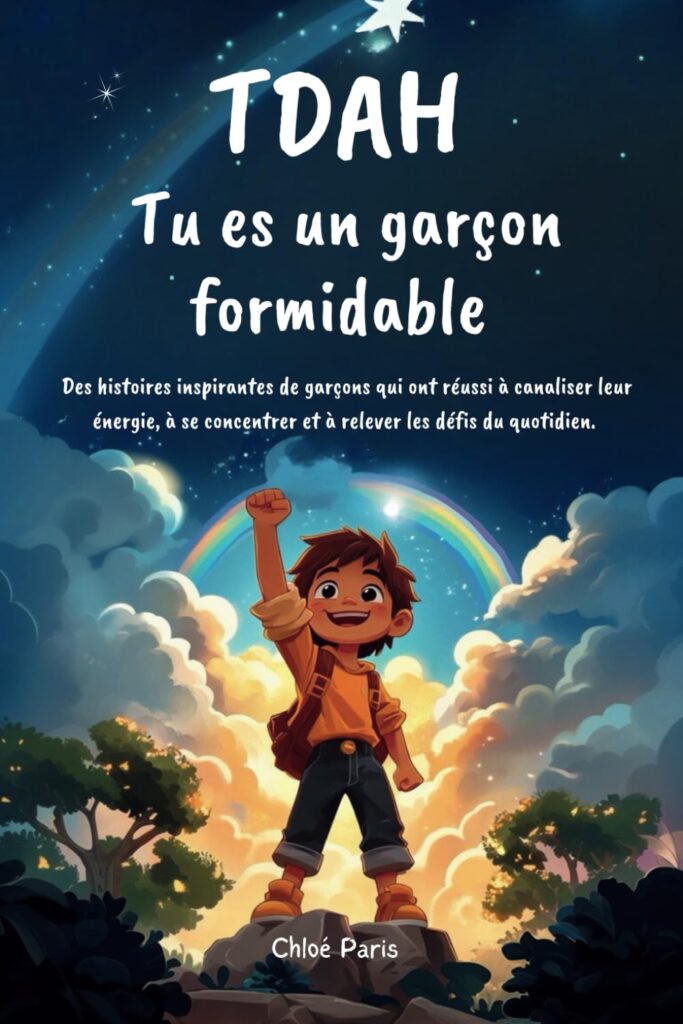TDAH - Tu es un garçon formidable ; Des histoires inspirantes de garçons qui ont réussi à canaliser leur énergie, à se concentrer et à relever les défis du quotidien