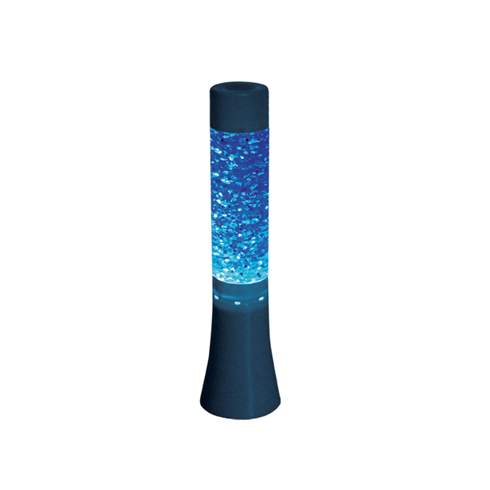 Lampe tube avec des paillettes et qui change de couleur